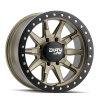 Dirty Life DIRTY LIFE DT-2 9304 SATIN GOLD W/SIMULATED BEADLOCK RING 17X9 5-127 -12MM 78.1MM 9304-7973MGD12