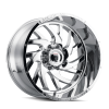 AMERICAN TRUXX AT1907-221291C AMERICAN TRUXX XCLUSIVE AT1907 CHROME 22X12 8-165.1 -44MM 125.2MM AT1907-22281C-44