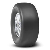 Pro Bracket Radial 15.0 Inch 29.5/10.5R15 Black Sidewall Racing Radial Tire Mickey Thompson