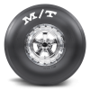 ET Drag 15.0 Inch 26.0/8.5-15 Painted White Letter Racing Bias Tire Mickey Thompson