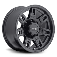 Sidebiter II 15X8 with 5X5.50 Bolt Pattern 3.625 Back Space Satin Black