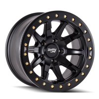 Dirty Life DIRTY LIFE DT-2 9304 MATTE BLACK W/SIMULATED RING 20X9 6-135 12MM 87.1MM 9304-2936MB12