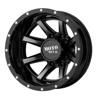 Moto Metal MO995765893155N MO995 17X6.5 8X210 G-BLK MACH -155MM